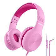Seenda Child's Foldable Over Ear Headphones, Purple