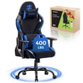 thumbnail image 1 of Seenda Big and Tall Gaming Chair 400lbs, High Back Computer Chair with Linked Armrests, Office Video Game Chair for Adults with Lumbar Support, BIFMA Certified, 1 of 10