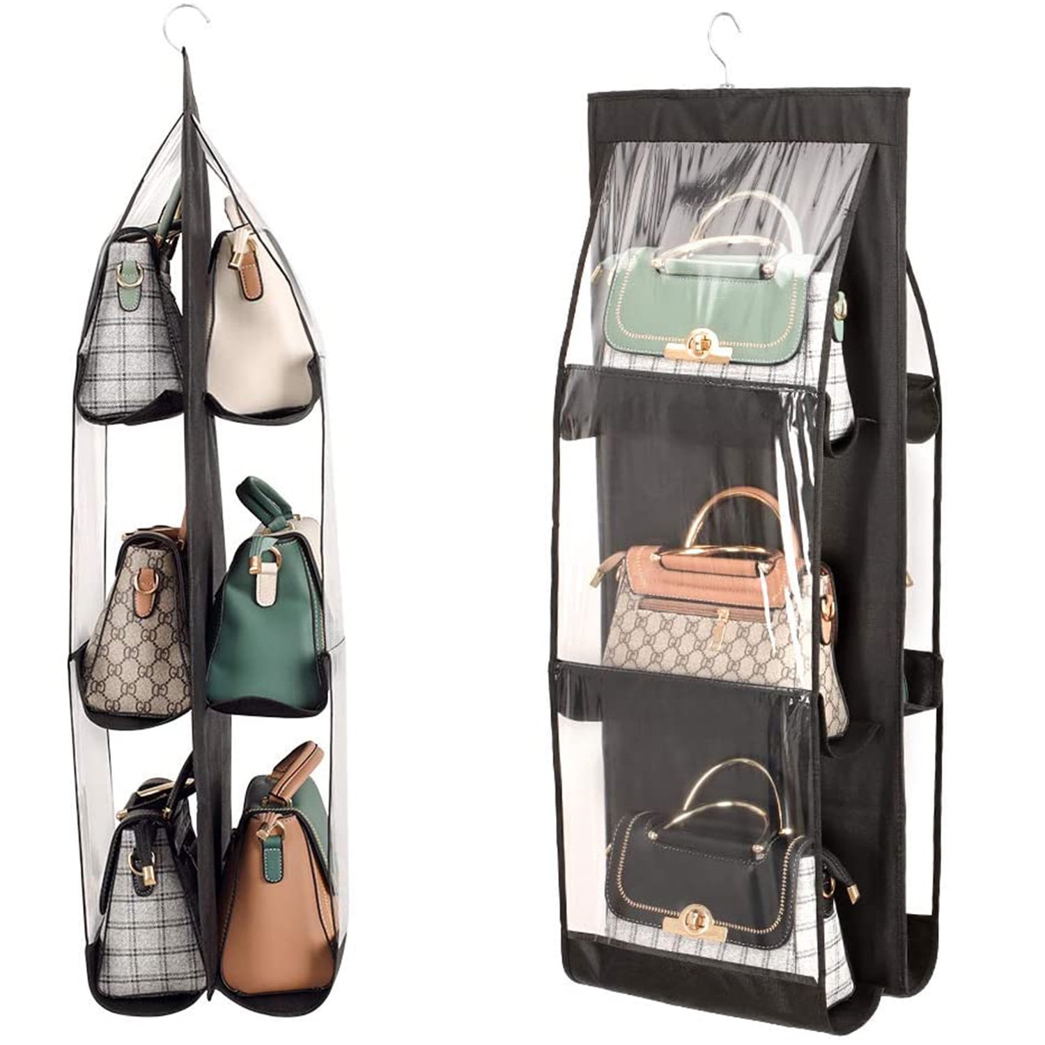 Gisneze Detachable Hanging Handbag Purse Organizer for Closet, Purse Bag  Storage Holder for Wardrobe Closet with 4 Shelves Space Saving Purse  Organizers - Walmart.com