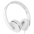 thumbnail image 1 of Seenda Kids Headphones for Girls Boys, Wired Kids Headphones with Microphone for School, Lightweight Foldable Stereo Bass Volume Control Kids Headphones for Cell Phone/Tablet/Laptop/MP3/4, White, 1 of 6