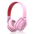 thumbnail image 1 of Seenda Kids Headphones, Wired Headphones for Kids On-Ear with Microphone, Foldable Stereo Tangle-Free Headphones for Girls Boys School Travel, 1 of 6