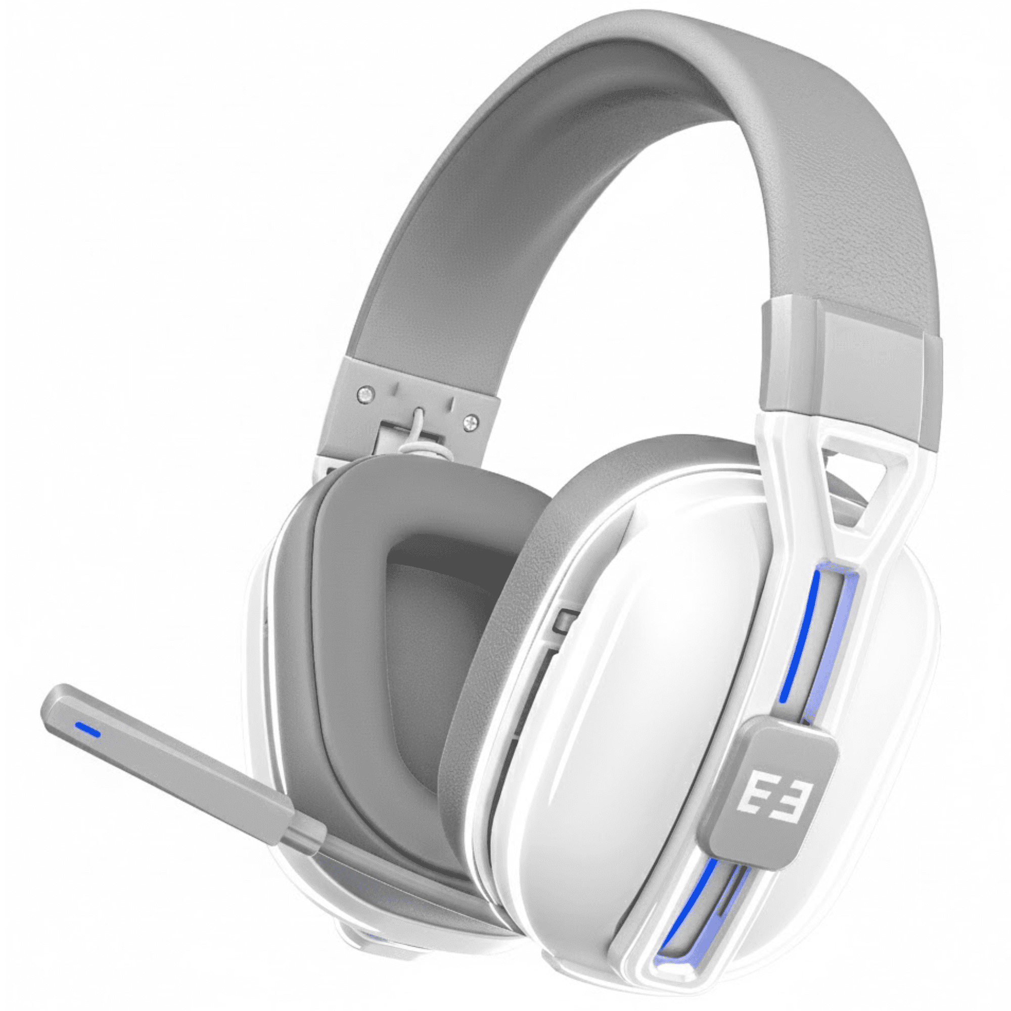 Seenda Wireless Gaming Headset for PC PS4 PS5, 2.4G USB Gamer Headphones with Embeddable Microphone