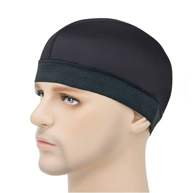Seeotter Wave Cap, Silk Stocking Wave Caps for 360 Waves, Silky Durag for Men, Stain Caps