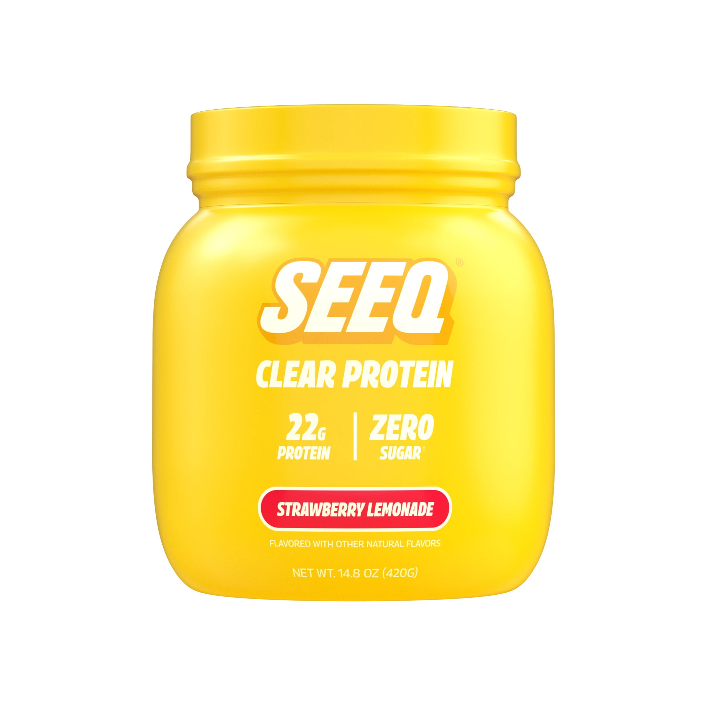 Seeq Clear Protein Powder - Strawberry Lemonade - 15 Servings