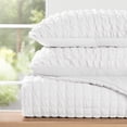 thumbnail image 1 of Seersucker Textured Comforter Set Plush All-Season Down Alternative Bedding - Comfort Canopy, 1 of 18