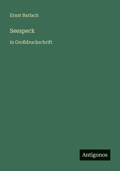Seespeck: in GroÃdruckschrift, (Paperback)