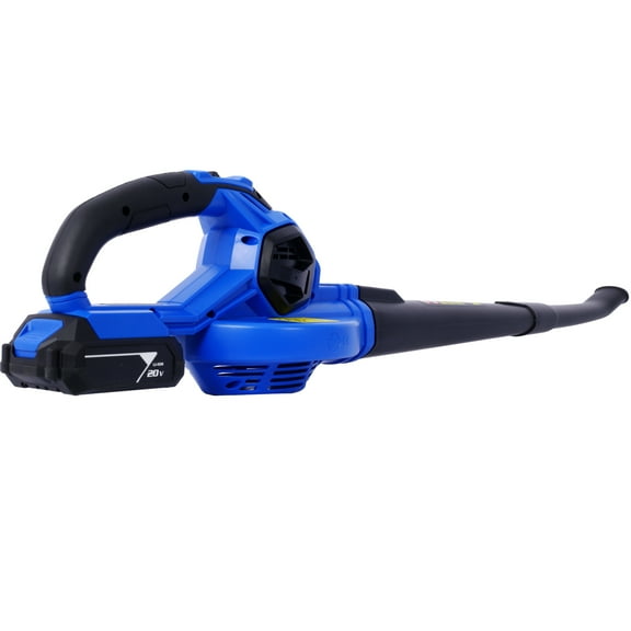 Seetaras Electric Blower 20V CordlessLeaf Vacuum with Battery &2 Speed Modes Electric Blower Cordless for Lawn Care, Patio, Blowing Leaves and Snow