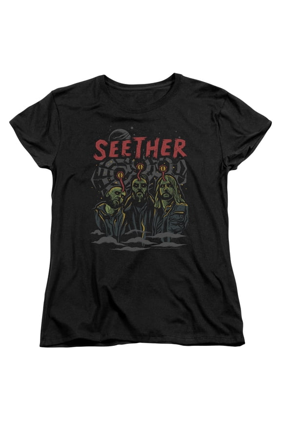 Seether - Mind Control - Women's Short Sleeve Shirt - XX-Large