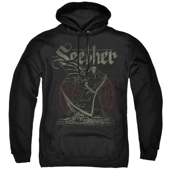 Seether Reaper Adult Pullover Hoodie Sweatshirt Black