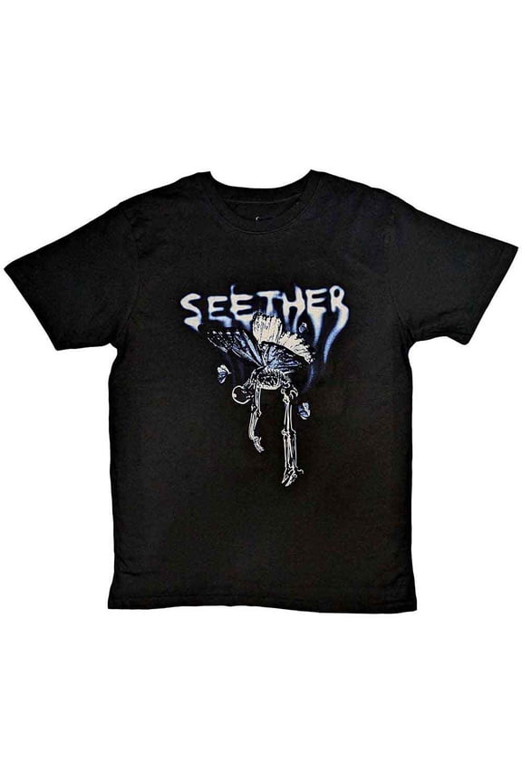 Seether Unisex T-Shirt: Dead Butterfly (X-Large)