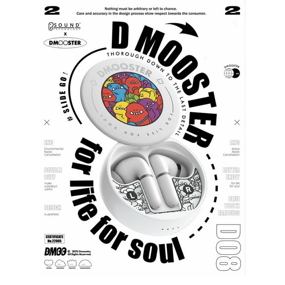 Seetoy Wireless Earbuds, Bluetooth 5.2, Sports Earphones Deep Bass in-Ear Earphones, Premium Sound with Charging Case, Compatible with iPhone, Android Smartphone, Tablet, Laptop