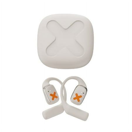 Seetoy Wireless Earbuds, Open-Ear Earphones Bluetooth 5.3, Noise Reduction ANC and ENC-28dB Wireless Earphones, White