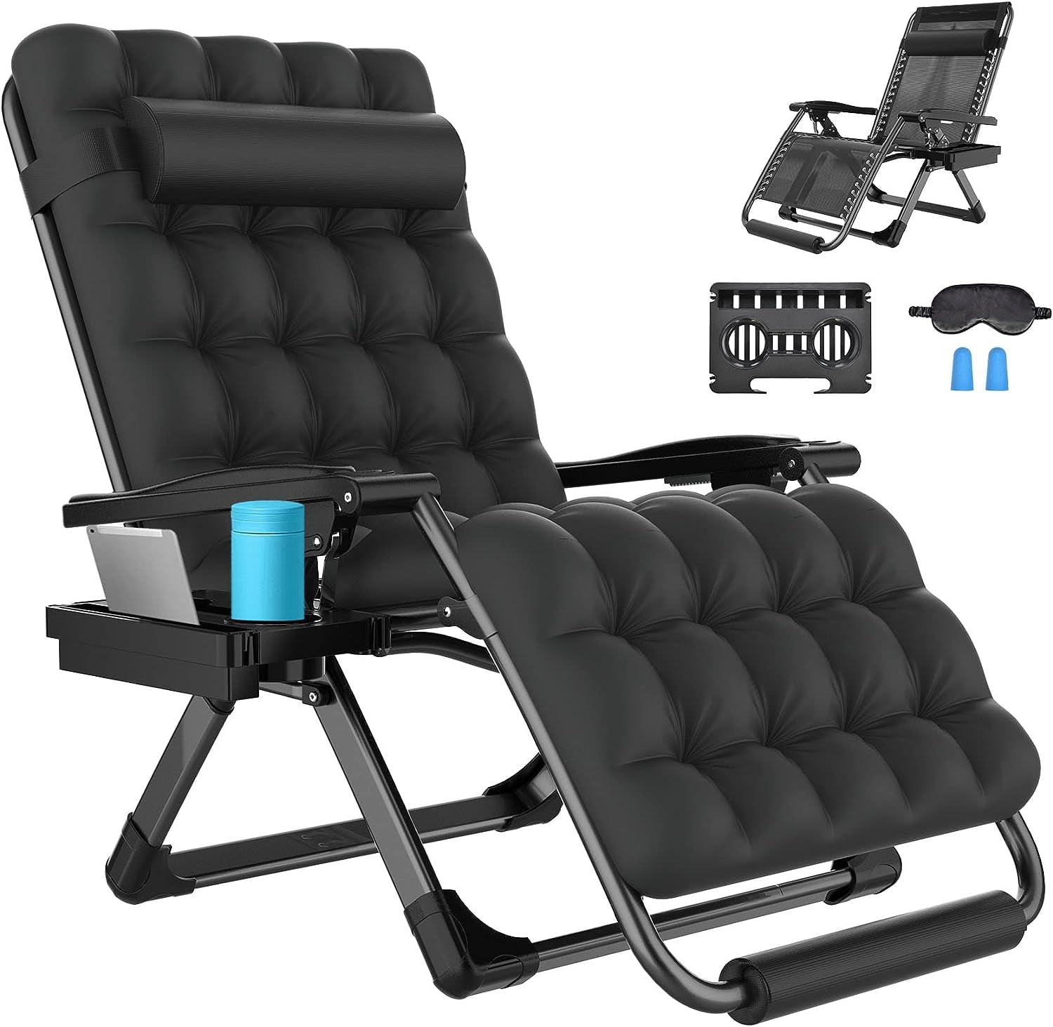 Seeutek Oversized Zero Gravity Chair XXL, 33inch Zero Gravity Recliner