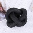 thumbnail image 1 of Seewan 3 Link Wood Knot Chain Link Decor - Boho Wooden Hand Carved Decorative Wooden Links Knots for Coffee Table Entryway Modern Farmhouse Shelf Decoration, 1 of 7