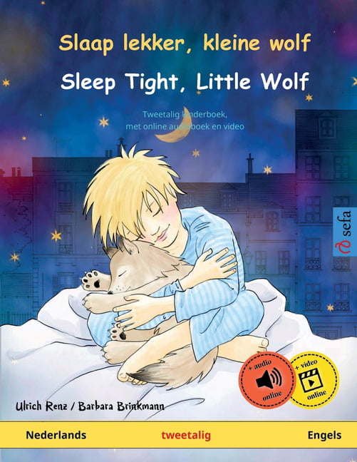 oogopslag prachtig evenwicht Sefa Prentenboeken in Twee Talen: Slaap lekker, kleine wolf - Sleep Tight,  Little Wolf (Nederlands - Engels) (Paperback) - Walmart.com