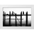 thumbnail image 1 of Sefer, Emel 24x17 White Modern Wood Framed Museum Art Print Titled - U Bein Bridge, 1 of 4