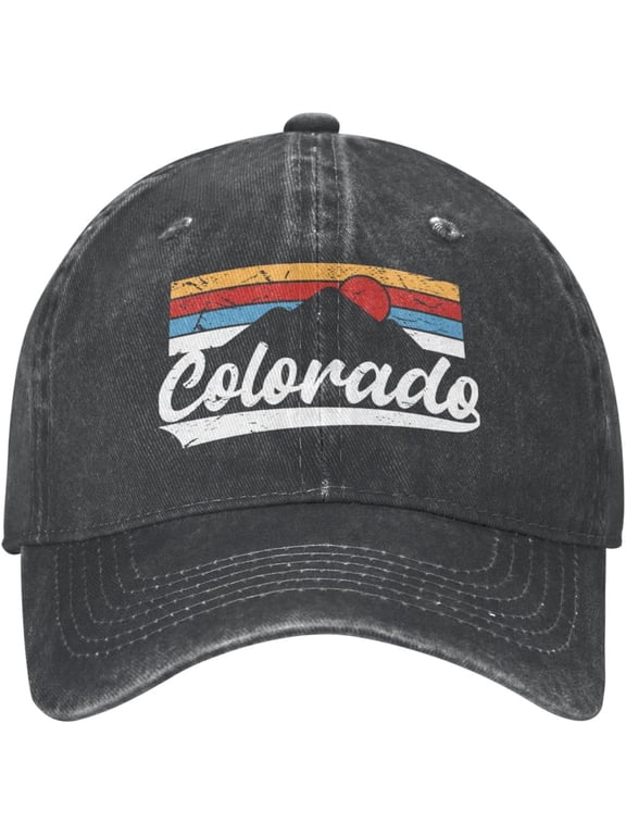 Sefgaen Cap Colorado Mountains Cap Women Dad Hats with Design Hat