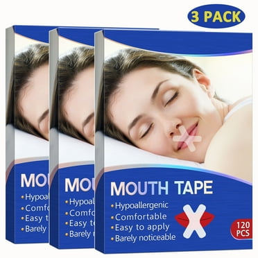 Sefudun 360PCS Mouth Tape Anti Snore Sleep Strips for Less Mouth Breathing Improve Night Sleep Instant Snoring Relief