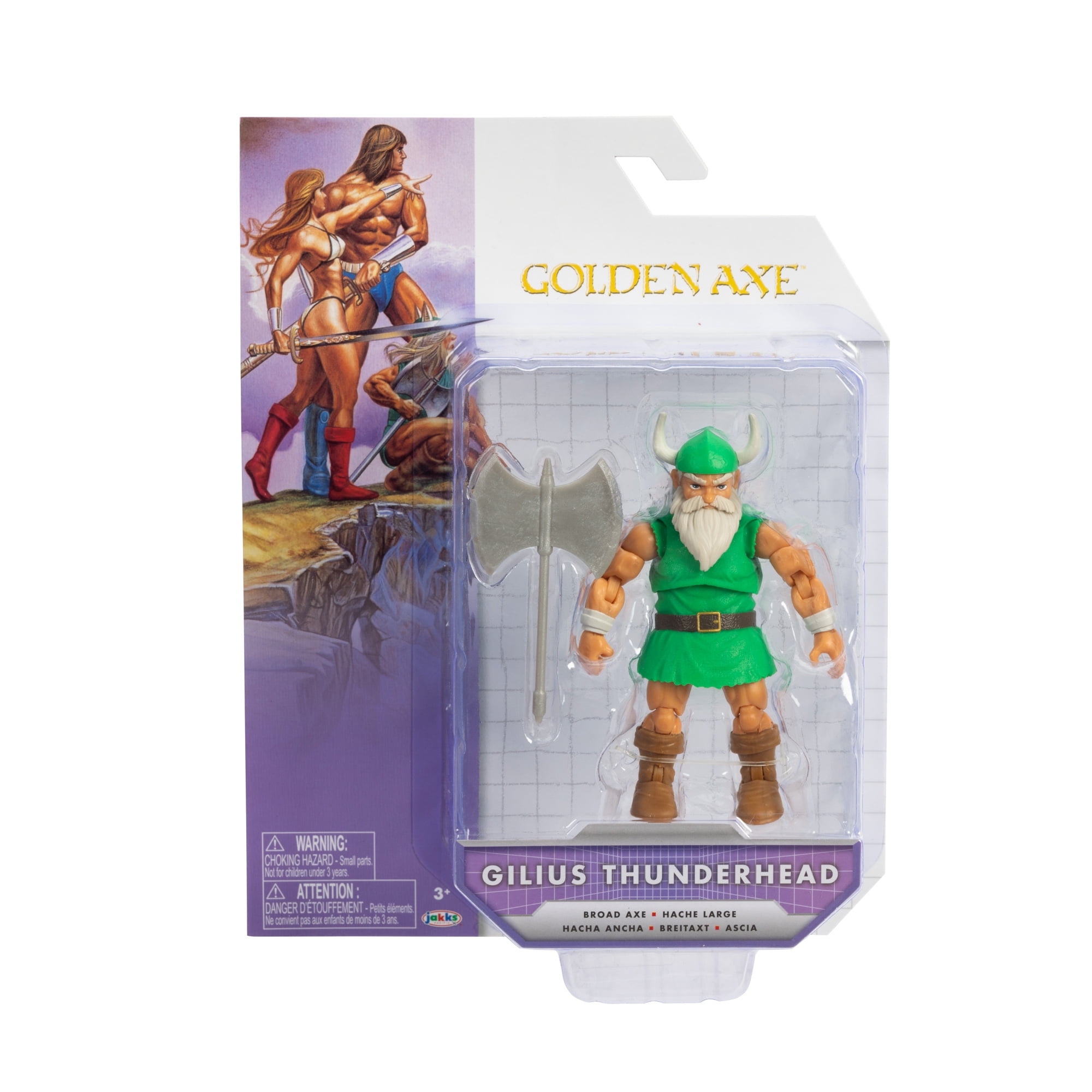Sega 4 inch Golden Axe Gilius Thunderhead Action Figure