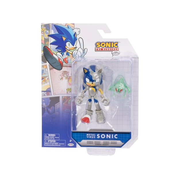 Sega 4 Metal Virus Sonic Action Figure with 11 Articulations