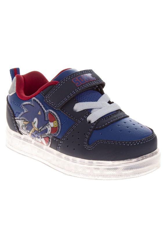 Sega Boys Sneakers with Sonic Design (Toddler Little Kids), Blue, Size: 12