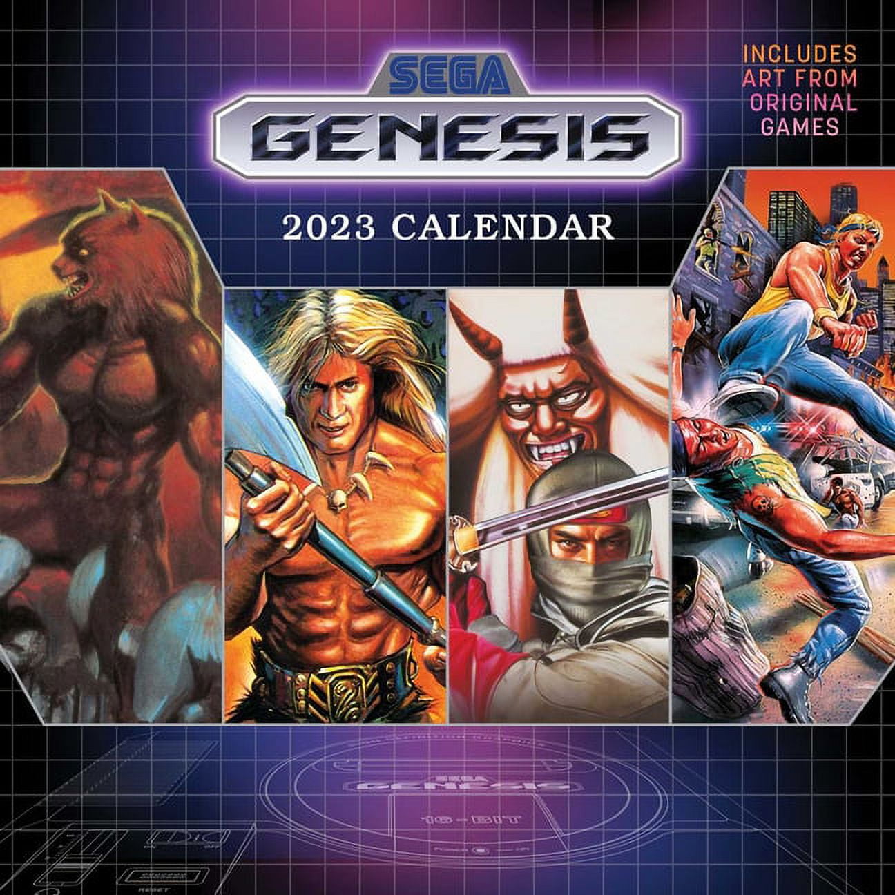 Sega Genesis 2023 Wall Calendar (Calendar)