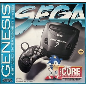 Sega Genesis 3 Video Game Console with 196-in-1 Game Cartridge, Brand New in Box