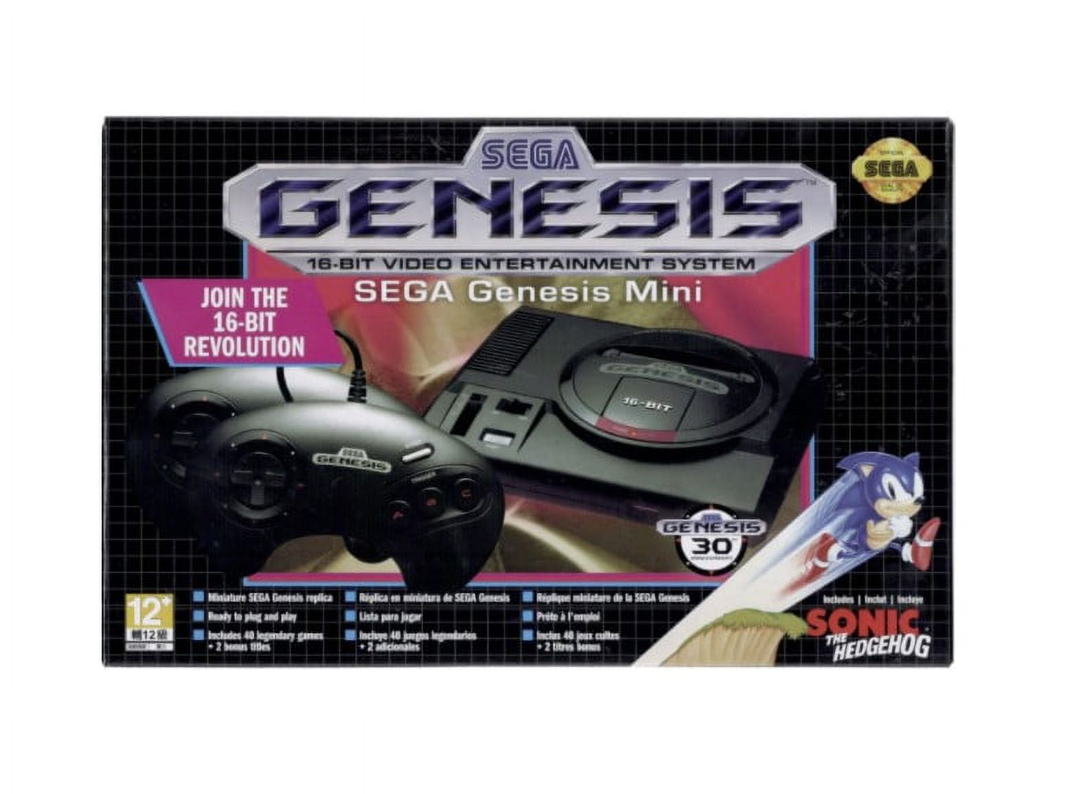 Sega Genesis Mini - 16-bit video entertainment system