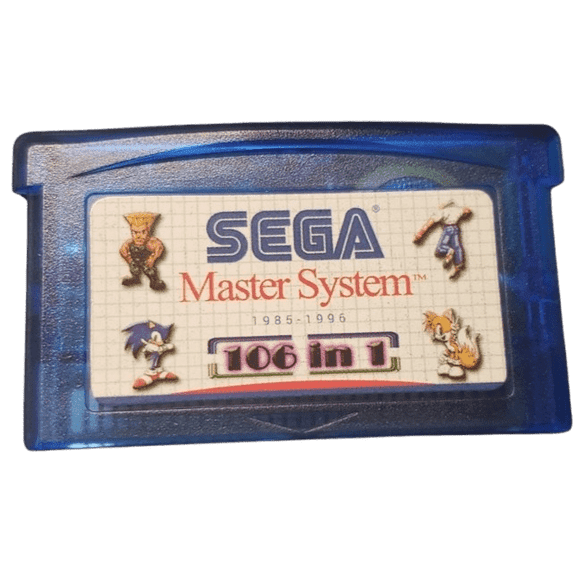 Sega Master System Classics (1985 - 1996) 106 in 1 for GBA
