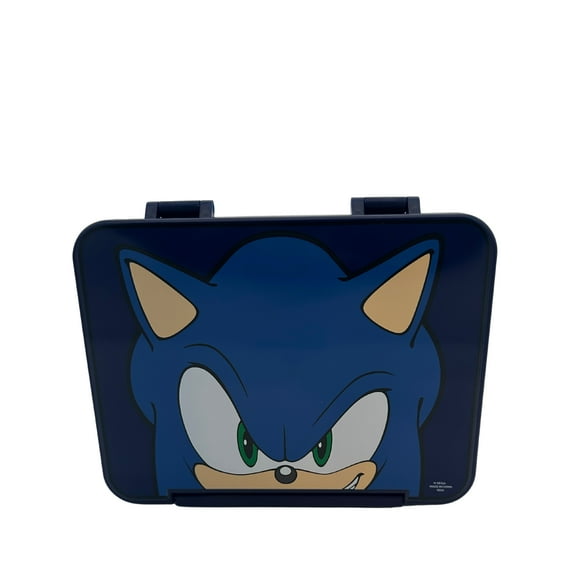 Sega Sonic Child's Reusable Silicone Bento Lunch Box