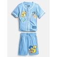 thumbnail image 1 of Sonic the Hedgehog Boys Baseball Jersey and Matching Shorts Set, 2-Piece, Sizes 4-12, 1 of 3
