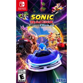 Sega Sonic Racing CrossWorlds Launch Edition Console Video Game for Nintendo Switch, 45 Vehicles, 70 Gadgets, 23 Characters, 24 Tracks