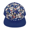 thumbnail image 1 of Sega Sonic The Hedgehog Cotton Adjustable Snapback Royal Baseball Hat, 1 of 2