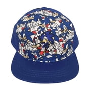 Sega Sonic The Hedgehog Cotton Adjustable Snapback Royal Baseball Hat