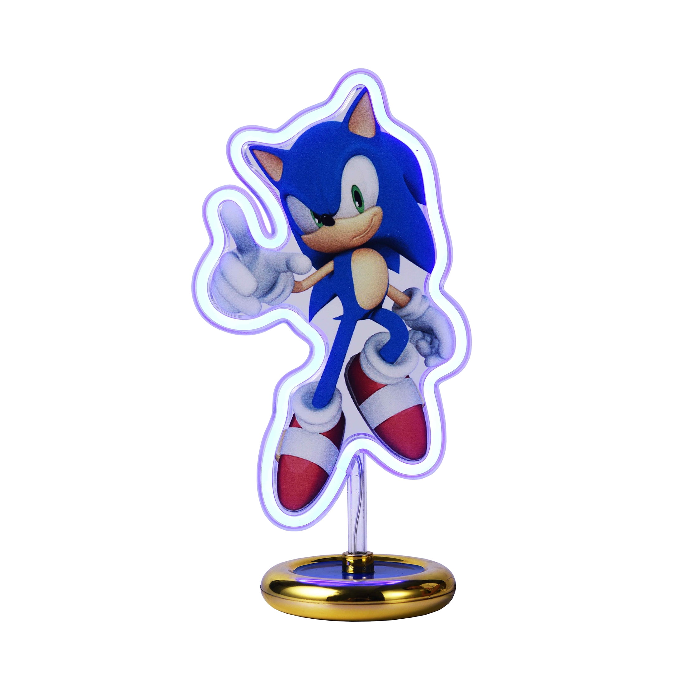Sega Sonic The Hedgehog Neon Desk Lamp