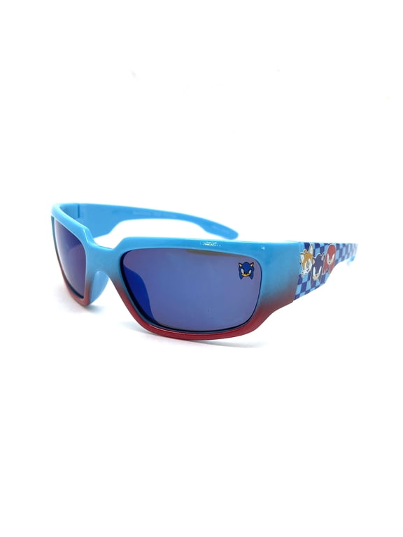 Sega Sonic the Hedgehog Boy's Wrap Sunglasses