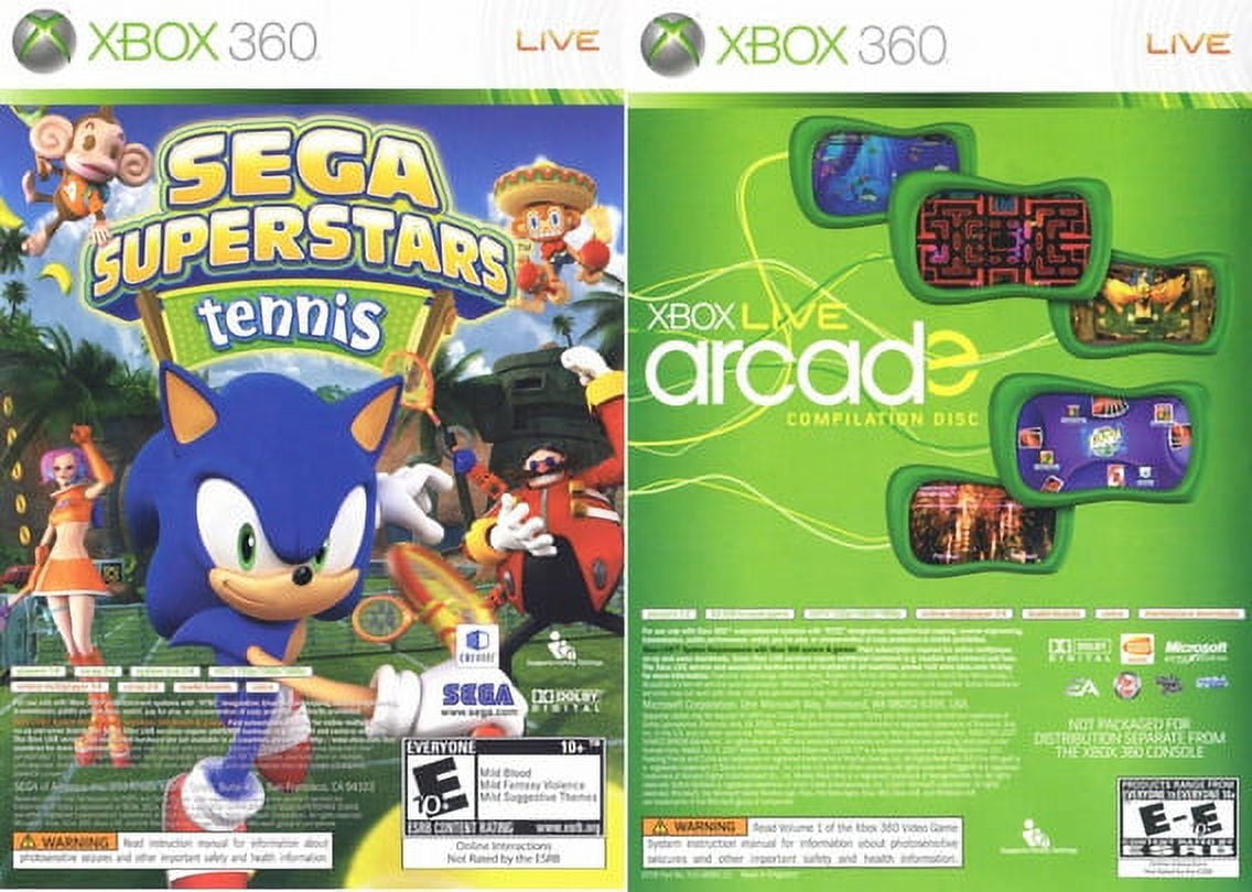 Jogo Sega SuperStar Tennis para Xbox 360 no Paraguai - Atacado Games -  Paraguay