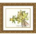 thumbnail image 1 of Segal, Alan 14x12 Gold Ornate Wood Framed with Double Matting Museum Art Print Titled - Yellow Study, 1 of 4
