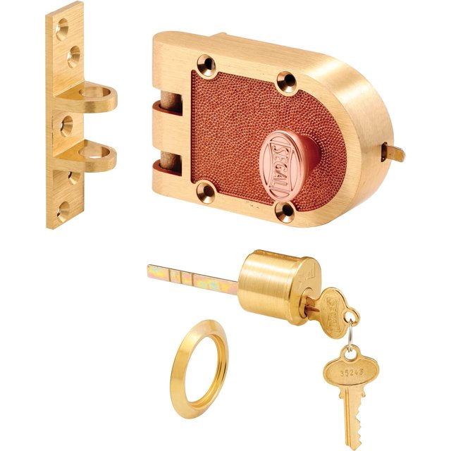 Segal SE 15726 Bronze Deadlock, 666A Keyed Alike, Single Cylinder
