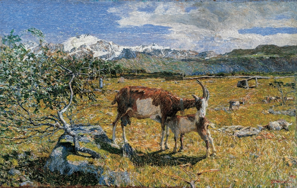 Segantini Giovanni Canvas Art - (24 x 18)