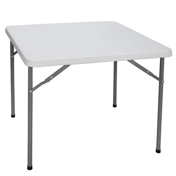 ZENY Camping Table, White, 3 ft, 3 ft