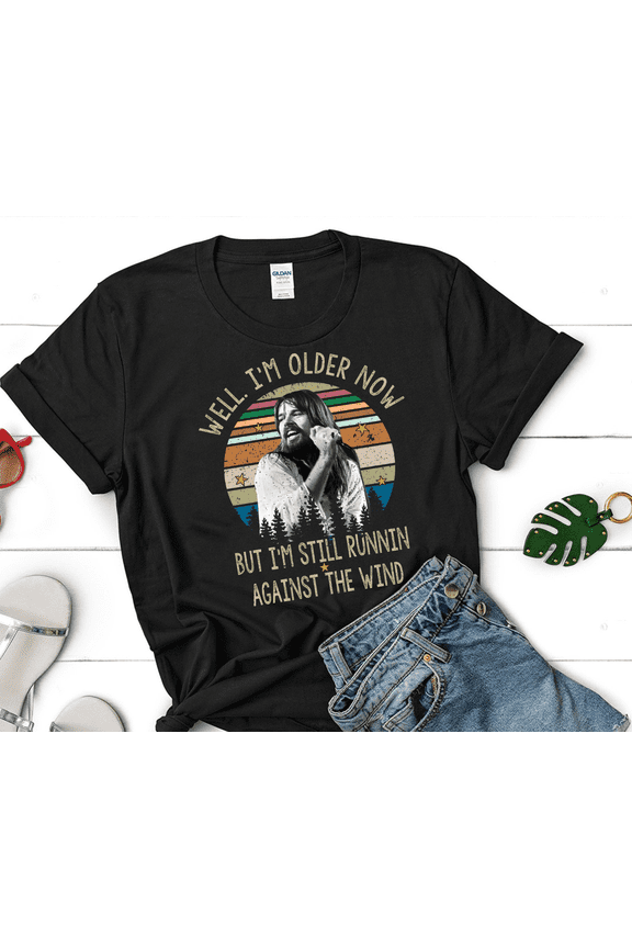 Seger Well I'm Older Now I'm Still Running Vintage T-Shirt, Bob Seger Shirt, Music Lovers Shirt, Gift Tee For You And Family