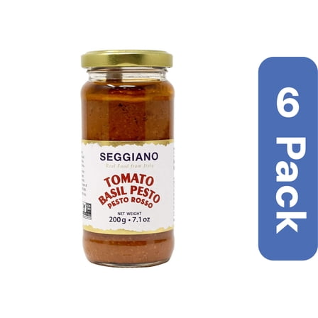 Seggiano Tomato Basil Pesto 7.1 oz (Pack Of 6)