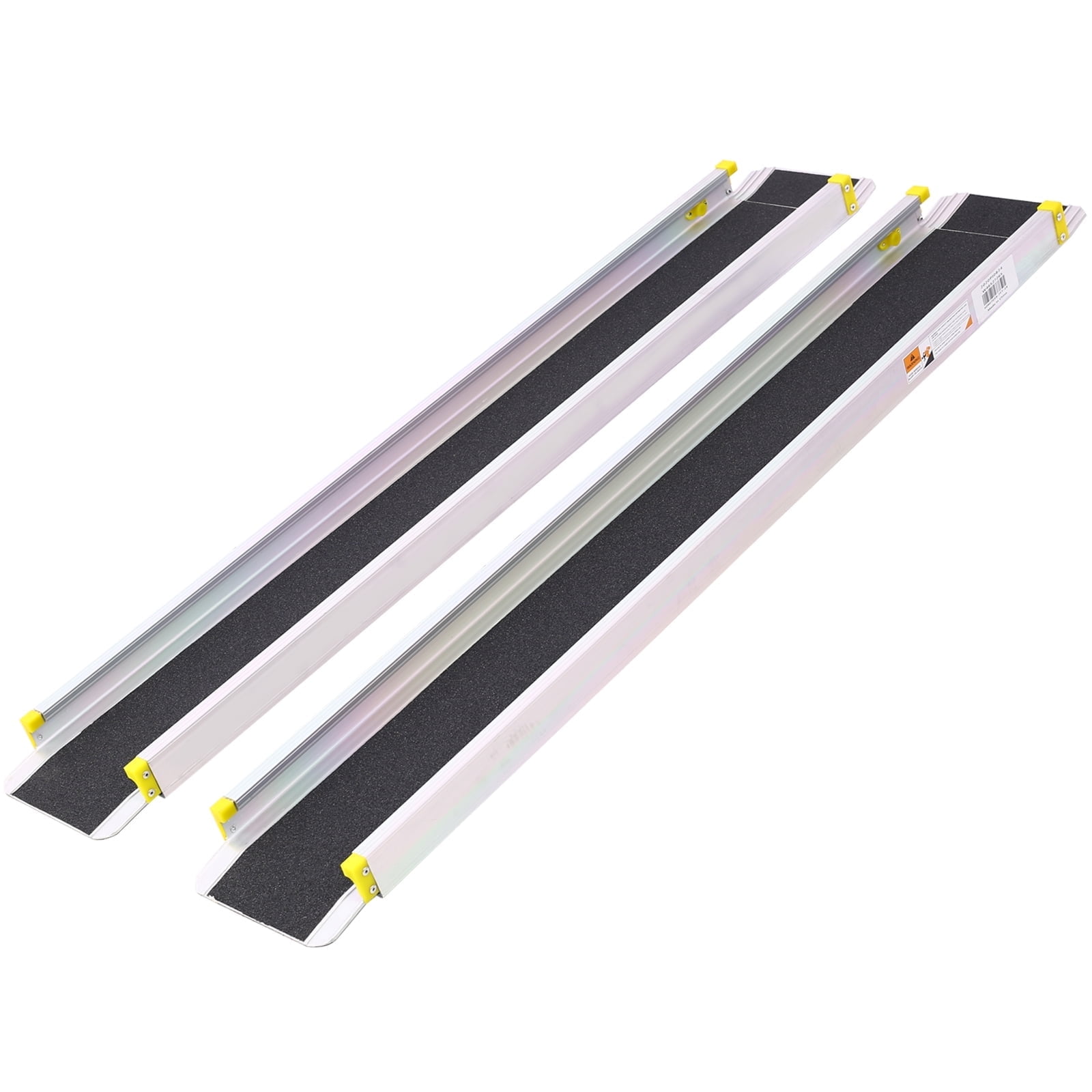 Segmart 7' Adjustable Telescoping Wheelchair Track Ramps, 48