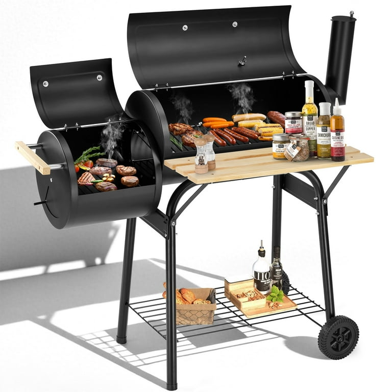 Segmart BBQ Charcoal Grill, Length Portable Barbecue