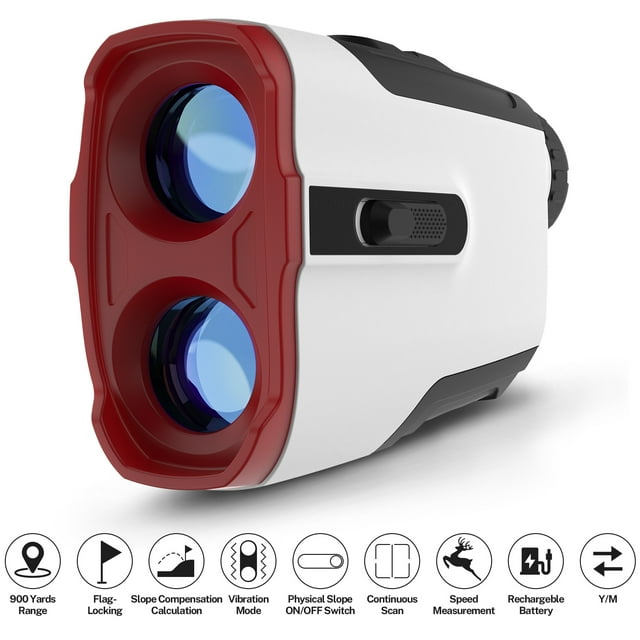 Segmart 1200/600 Yards 7X Magnification Golf Range Finder only 