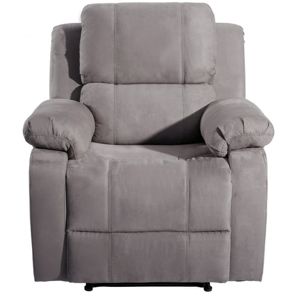 Segmart Leather Recliner, Gray