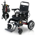 thumbnail image 1 of Segmart Lightweight Electric Wheelchairs for Adults, Segmart Compact Foldable Power Wheelchair with Memory Gel Seat Cushion, 20AH Battery, Intelligent Control system, Black, 1 of 13
