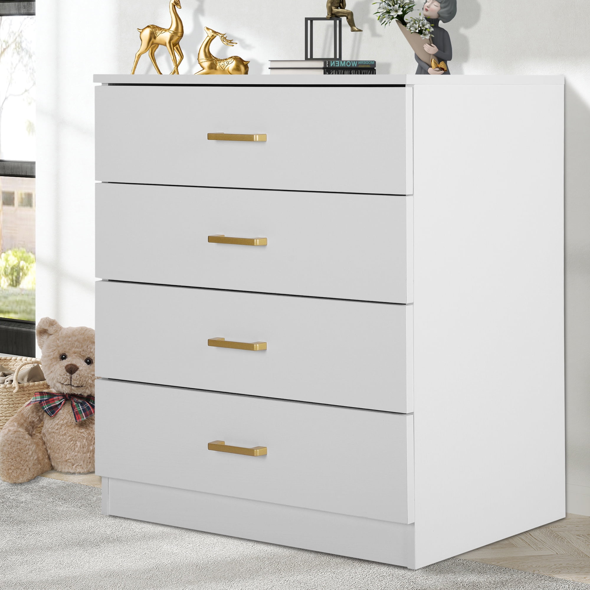 White cheap drawers discount