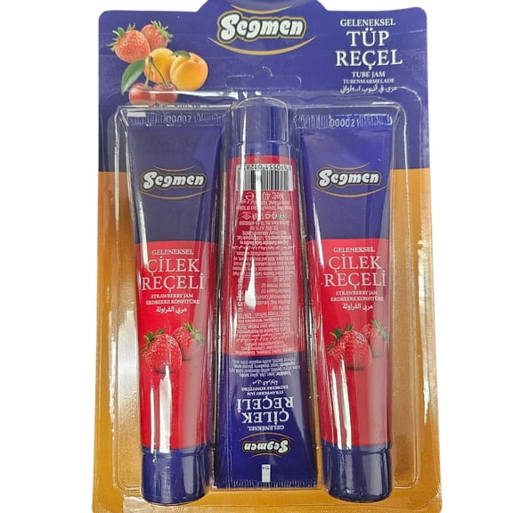 Segmen Strawberry Jam Tube 3-Pack